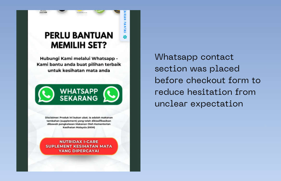 Annotated funnel issues